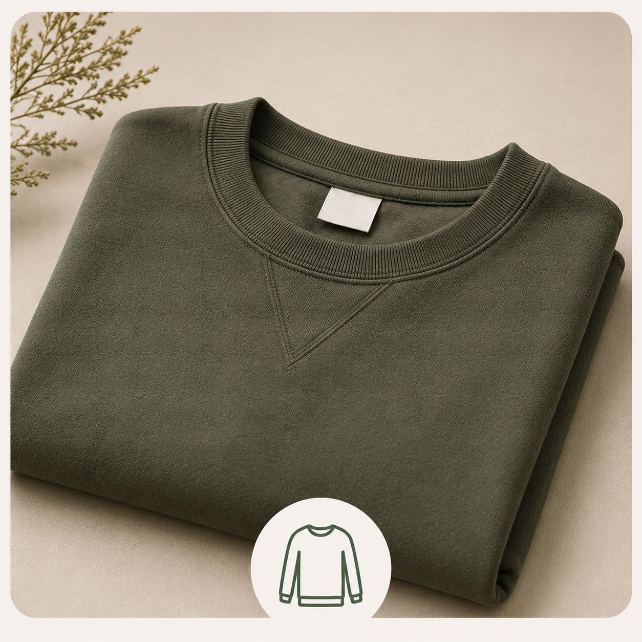 sweatshirt card